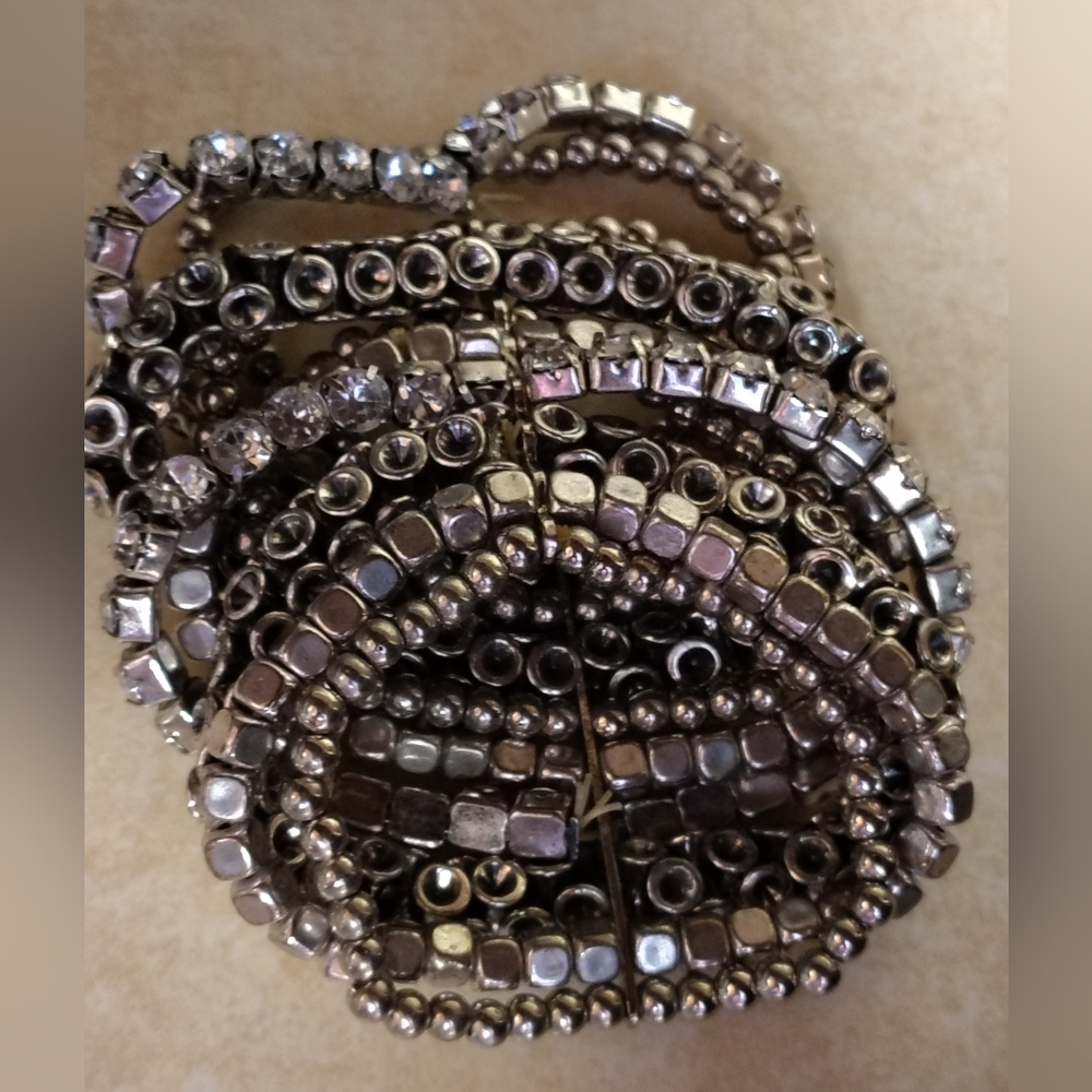 Forever 21 Beaded Stretch Bracelet - Picture 6 of 7